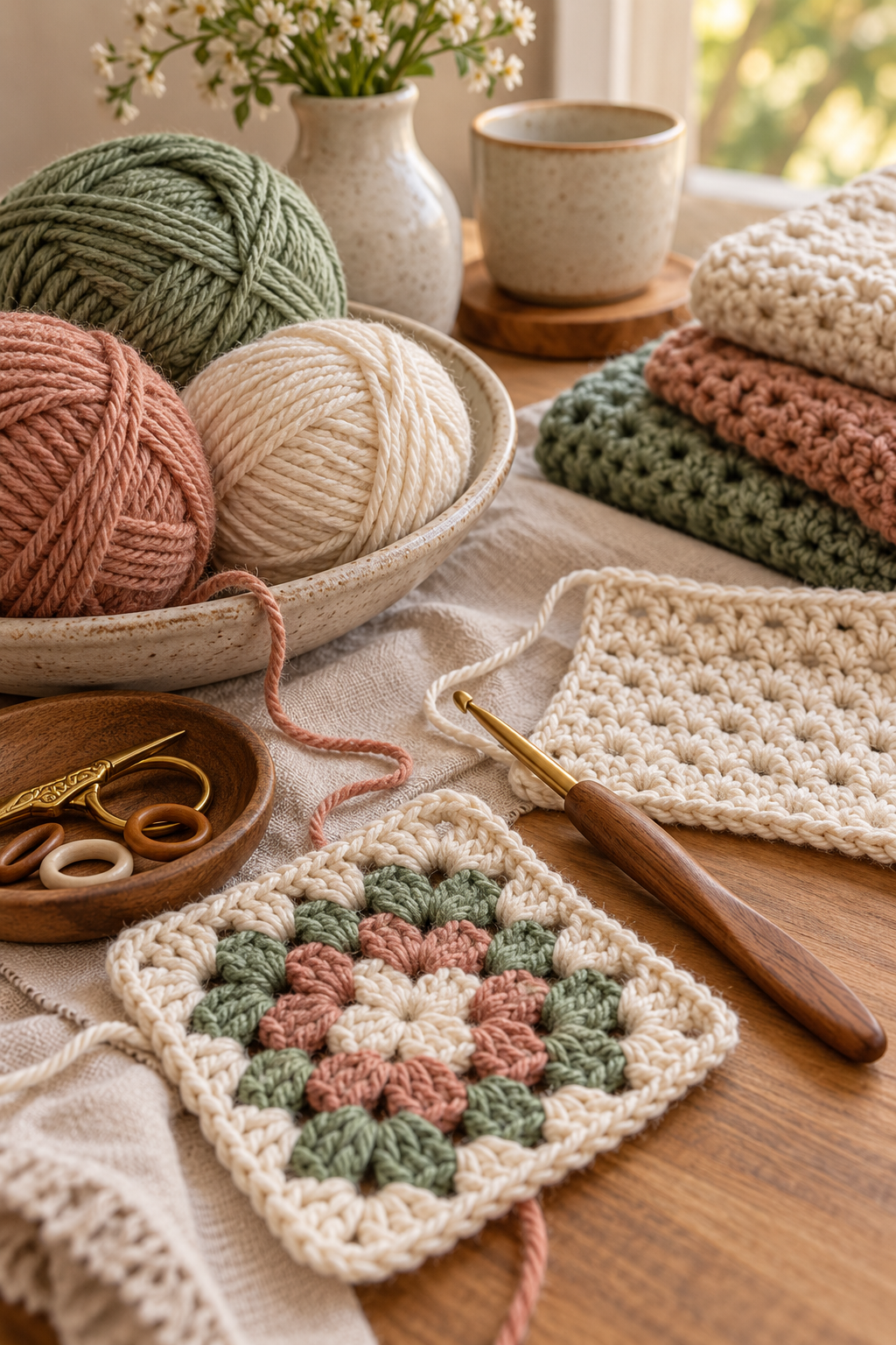 correcting crochet mistake